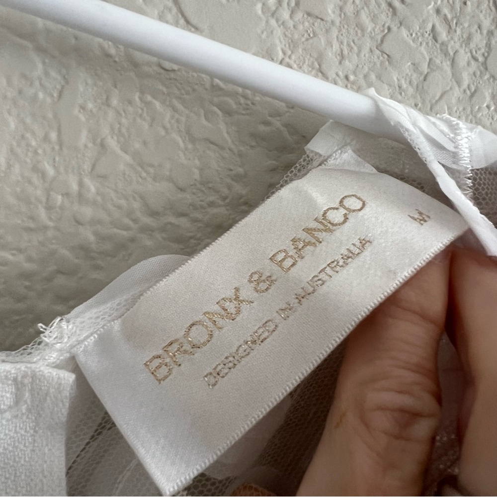 Bronx and Banco White Saba Blanc Midi Size US 6/M NWT - Picture 4 of 11